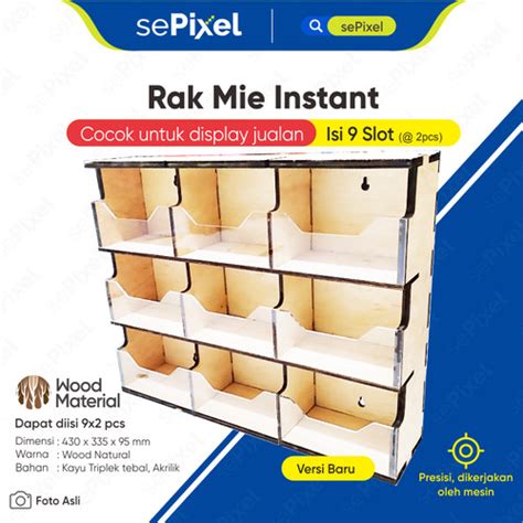 Jual Rak Display Mie Instan Indomie Sedaap Sarimi Kab Boyolali