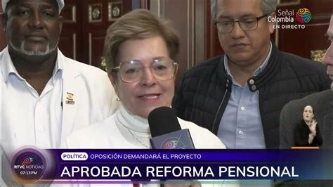 Mintrabajo Habla Sobre La Aprobación De La Reforma Pensional Rtvc