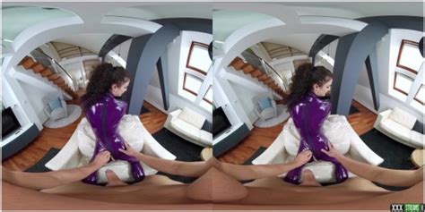 CzechVRFetish 432 Sexy Babe In Violet Catsuit Lydia Black GearVR Siterip XXXStreams Org