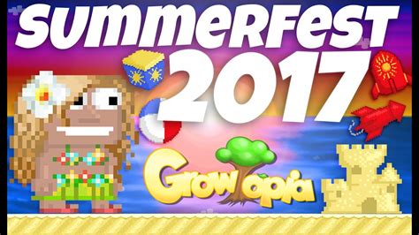 Growtopia SummerFest 2017 All Items YouTube