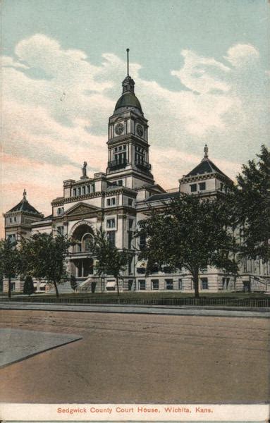 Sedgwick County Courthouse Wichita, KS Postcard