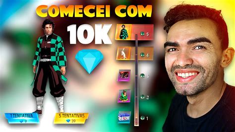 Quantos Dimas Para Pegar A Skin Do Tanjiro Youtube