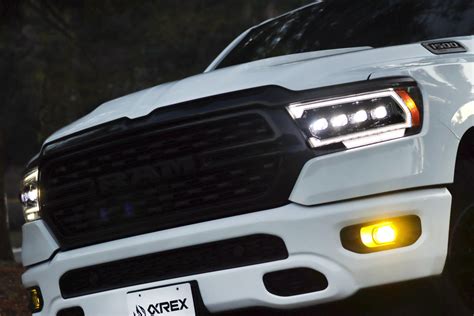 Alpharex Nova Series Led Headlights Gen2 Dodge Ram 1500 2019 2024