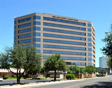 The "newest" Midland County Courthouse - 254 Texas Courthouses