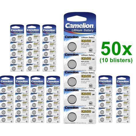 Camelion CR2430 Lithium Button Cell Battery For Button Cells