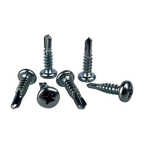 Phillips Pan Head Self Drilling Screw 10 34 100 Pk