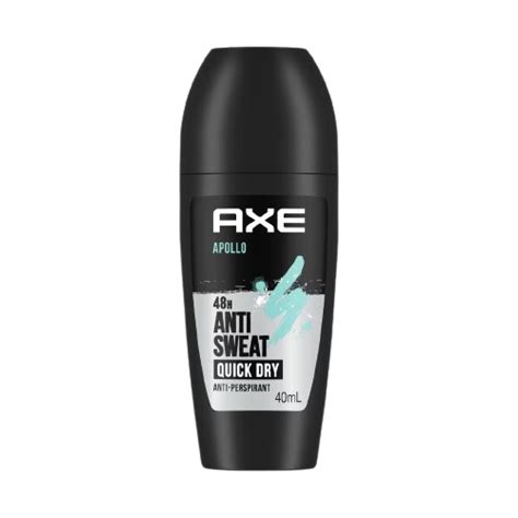 Axe Apollo 48h Anti Sweat Quick Dry Anti Perspirant Roll On Deo 40ml