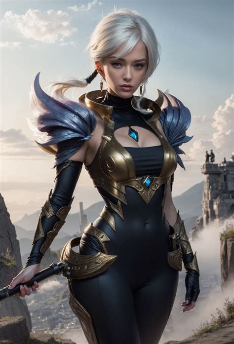 Ai Beauty On Twitter Dawnbringer Riven League Of Legends Riven