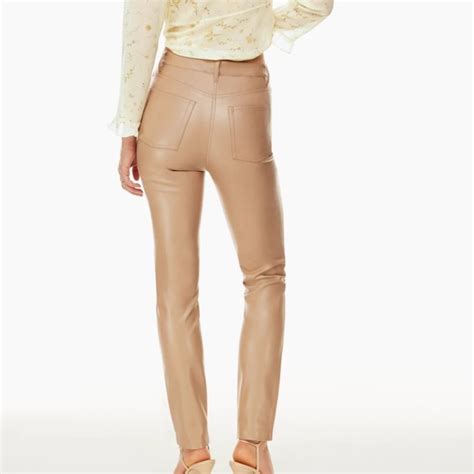 Aritzia Pants And Jumpsuits Aritzia Melina Slim Faux Leather Pants