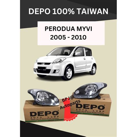 PERODUA MYVI HEADLAMP DEPO 2005 2010 Shopee Malaysia