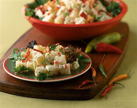 Festive Warm Idaho® Potato Salad Idaho Potato Commission