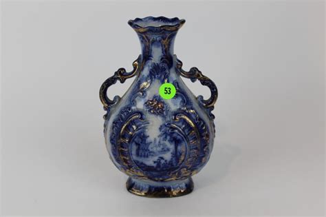 Lot Flow Blue Vase