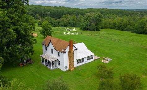 Cheapish C Virginia Farmhouse For Sale On Acres With Views