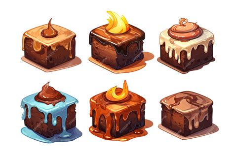 Brownie Stock Illustrations Cliparts And Royalty Free Brownie Vectors