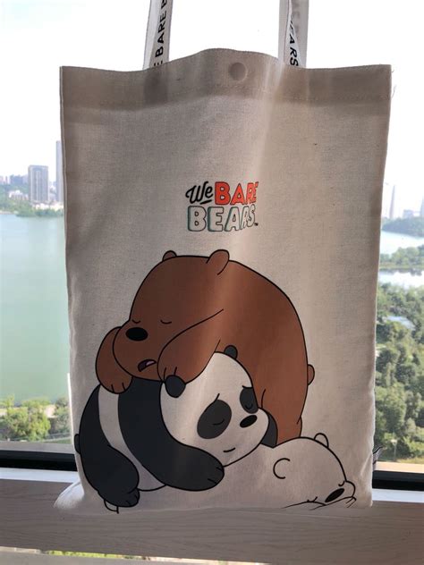 Sale We Bare Bear Tote Bag In Stock