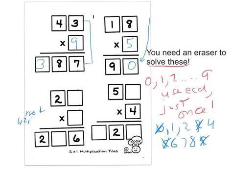 Sterling Math Club 2x1 Marcy Cook Puzzl Math Solving Marcy