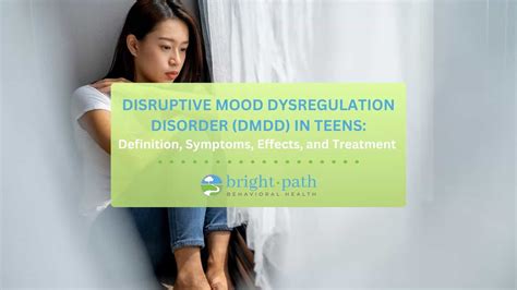 Disruptive Mood Dysregulation Disorder Dmdd In Teens