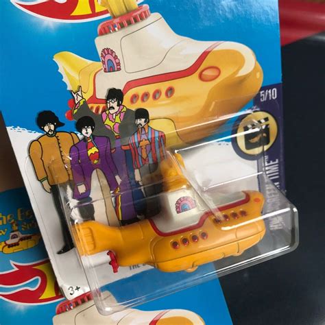 Hot Wheels Beatles X Hot Weels Yellow Submarine Limited Series Brand New Collector Only Toys