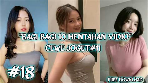 Kumpulan🔥video Tiktok Cewe Joget Free Download Mentahan Cewe Tiktok