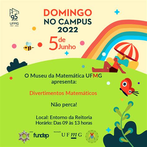 Domingo no Campus 2022 Museu da Matemática UFMG