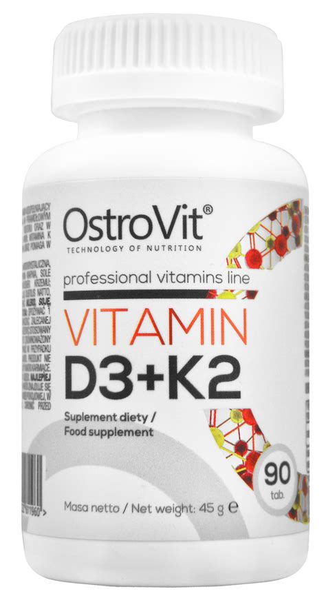 Ostrovit Vitamin D K Tab Niskie Ceny I Opinie W Budujmase Pl