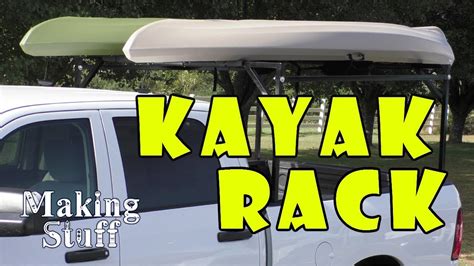 Diy Kayak Rack For Truck With Tonneau Cover – DIY