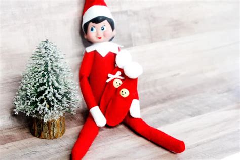 how to make a baby elf on the shelf - SUPER EASY! - see kate sew