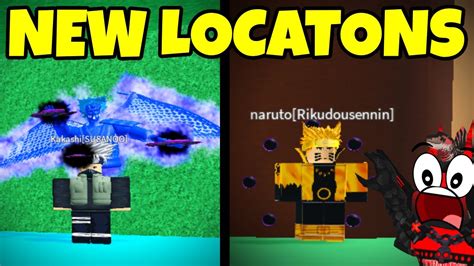 NEW LOCATIONS FOR NARUTO AND KAKASHI IN ROBLOX ANIME NINJA WAR TYCOON