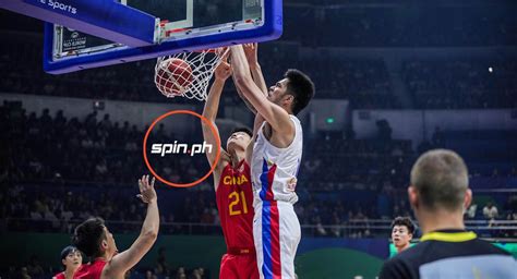 Gilas Pilipinas Vs China Halftime Score Fiba World Cup