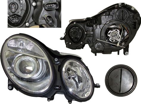 Lampa Przednia Mercedes E W Reflektor Lampa D S H Lewy