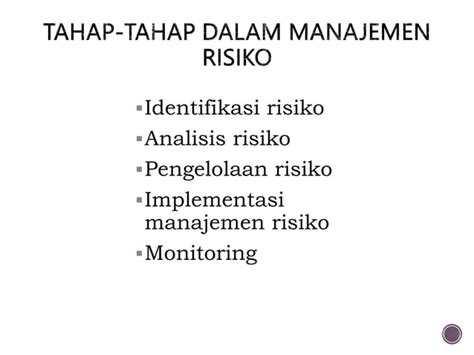 Manajemenrisikopertemuan2ppt