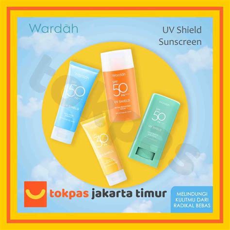 Jual Wardah Uv Shield Aqua Fresh Light Matte Sun Stick SPF 50 PA