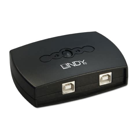 2 Port USB 2 0 AutoSwitch From LINDY UK