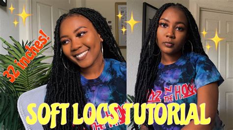 Easy Soft Locs Tutorial Extended Bobbi Boss Nu Locs Lexjayy Youtube