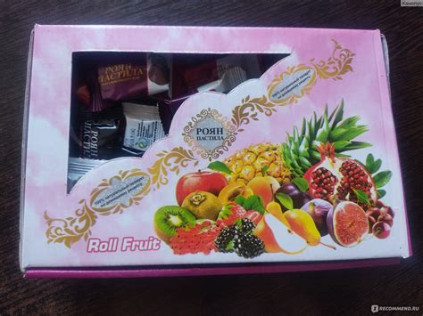 Пастила Фруктовая РОЯН без сахара Roll Fruit - «Сладость для тех, кто ...