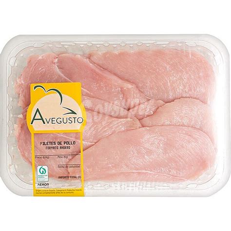 AVEGUSTO Filetes Pechuga De Pollo Formato Ahorro Peso Aproximado