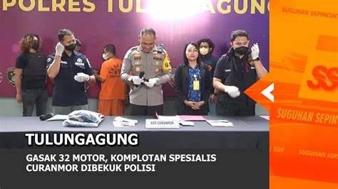 Tulungagung Gasak Motor Komplotan Spesialis Curanmor Dibekuk