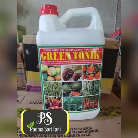 Jual Pupuk Cair Green Tonik Liter Shopee Indonesia