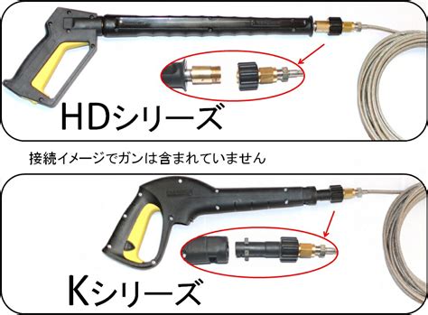 【楽天市場】ケルヒャー パイプクリーニングホース 互換性 10m ガン先取り付けタイプ ステンレスワイヤーブレードホース ケルヒャーkシリーズ