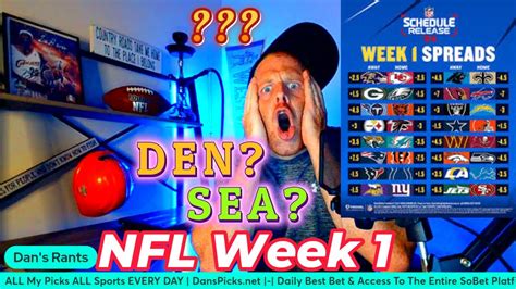 Broncos Vs Seahawks Nfl Week Predictions Youtube