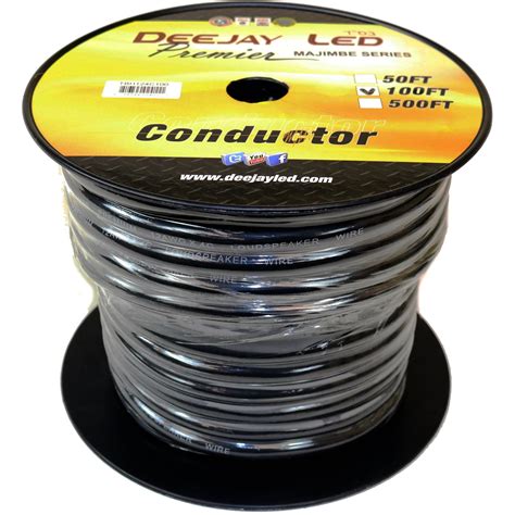 Deejay Led 12 Awg 4 Conductor Cable 100 Tbh124c100 Bandh Photo