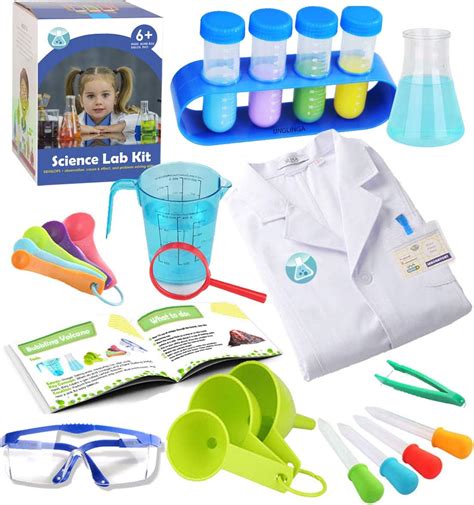 Ephiioniy Unglinga Kit De Experimentos Cient Ficos Para Ni Os Con Bata