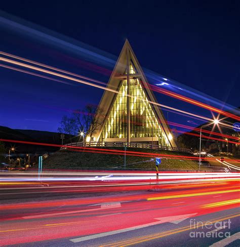 Arctic Cathedral Tromso Norway Photograph by Tchaikovsky Photography ...