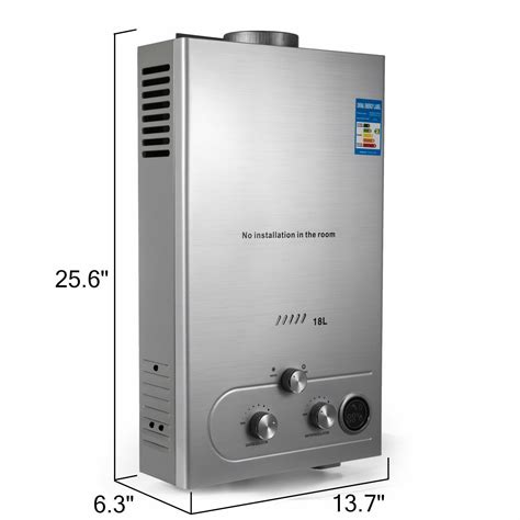 8L 12L 16L 18L Instant Hot Water Heater Tankless Gas Boiler LPG Propane EBay
