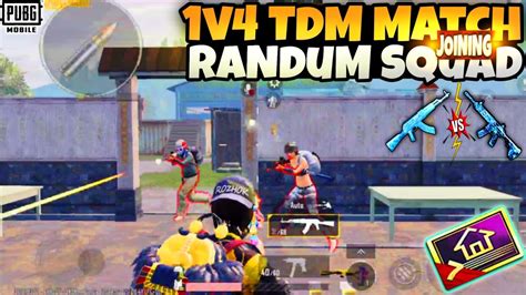 V Tdm Matchjoining Randum Squadlg V Thinq G Pubg Test Agent