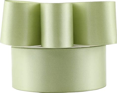 Amazon Mayreel Sage Green Satin Ribbon 1 1 2 Inch Moss Ribbon For