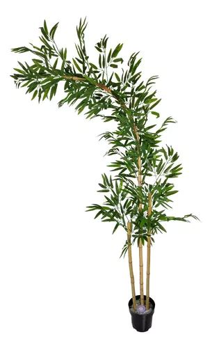 Planta Bambu Artificial Grande Curvado Sem Vaso Decora O