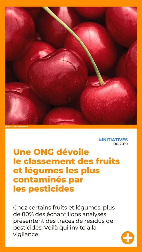 Une Ong D Voile Les Fruits Et L Gumes Les Plus Contamin S Par Les