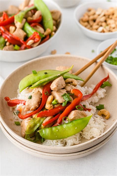 Garlic Chicken Stir Fry Domajax