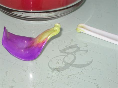 Sherries Customs Flowers Made From Plastic Spoon